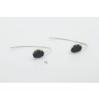 Bubble Bloom akasztós fülbevaló sötétkék