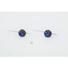 Bubble Bloom akasztós fülbevaló sötétkék