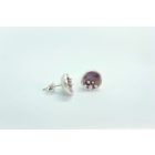 Bubble Bloom beszúrós fülbevaló halvány lila