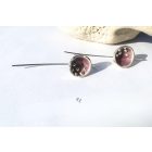 Bubble Bloom akasztós fülbevaló lila