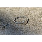 Silver dot ezüst gyűrű (16 mm)