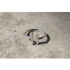 DuoLine ezüst gyűrű (17.5 mm)