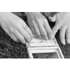 DuoLine ezüst gyűrű (17.5 mm)