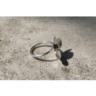 Flora ezüst gyűrű (16 mm) 1.