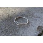 Linea ezüst gyűrű (18.5 mm)