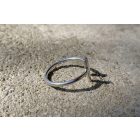 DuoLine ezüst gyűrű (18.3 mm)