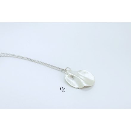 Wave ezüst medál és ezüst lánc
