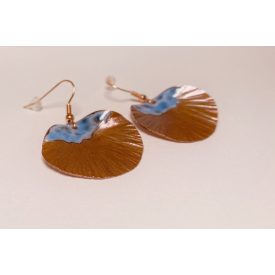 Tűzzománc fülbevaló 4